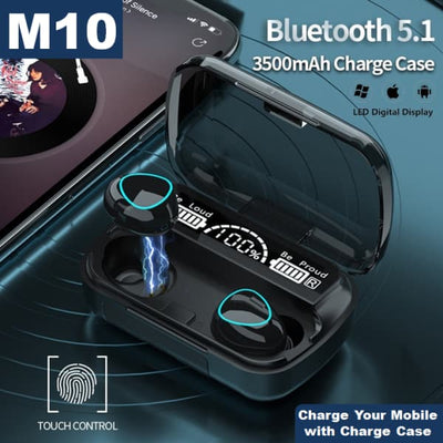 TWS M10 Earbuds Bluetooth 5.1 Earphones